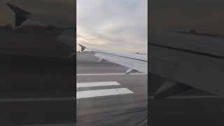 Delta Airbus A319 Landing Salt Lake City