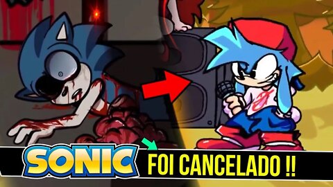 SONIC EXE v3 Projeto CANCELADO no FRIDAY Night Funkin - Rk Play