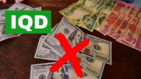 IRAQ's Financial Advisor: Exit IQD From The Dollar?