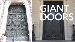 Giant Doors of Tartaria & Mud Flood Buildings for Giants