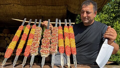 Kebab Cooked In The Best Traditions Of The East! Life In The Mountains Of Azerbaijan