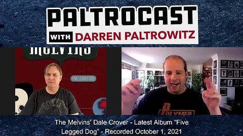 The Melvins' Dale Crover interview with Darren Paltrowitz