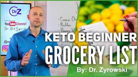 Keto Beginner Grocery List | Top Foods You Need