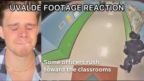 UVALDE VIDEO RELEASE hallway || my reaction