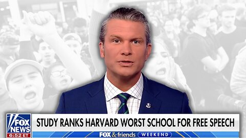 Harvard Ranks DEAD LAST for Free Speech