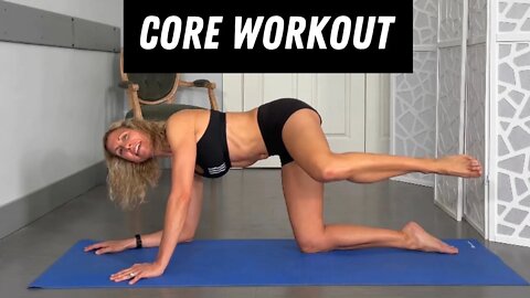 Home Core Workout Without Equipment