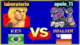 Street Fighter II': Champion Edition (laboratorio Vs. apolo_11) [Brazil Vs. Chile]