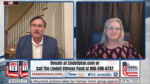 Linda Rantz Joins Mike Lindell Along with Rick Weible