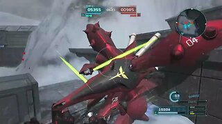 Gundam GP02 VS Nightingale with Commentary