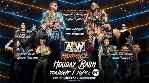 RoH Dec 21st Rampage Holiday Bash Dec 22nd Collision Dec 23rd Watch Party/Review (with Guests)
