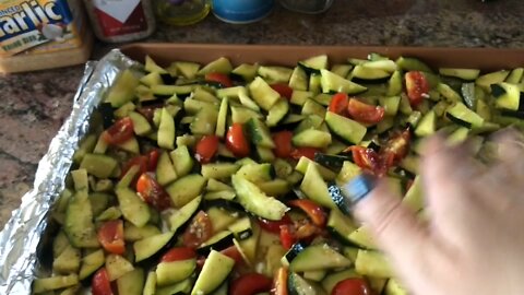 Roasted Zucchini Casserole