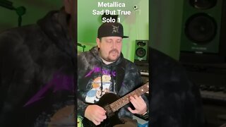 Metallica - Sad But True Solo #1 Cover - ESP KH-3