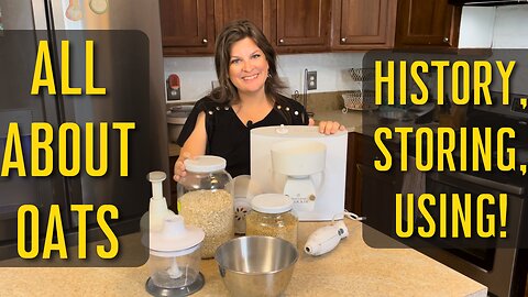 All About Oats | How to Store Oat Groats | How to Use a Flaker for Oats