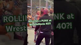 Seth Rollins vs. CM Punk at WrestleMania 40 in Philly?!? #cmpunk