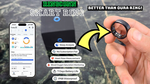 RingConn Smart Ring: Ditch your smartwatch for THIS!