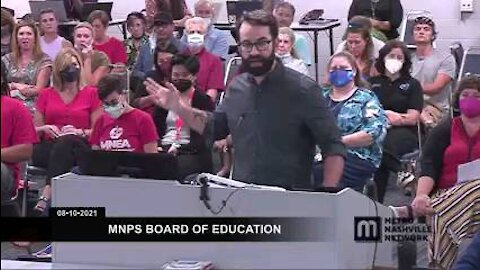 Matt Walsh Goes OFF on Nashville School Board over Mask Mandates (Full Speech - 3 Min.)