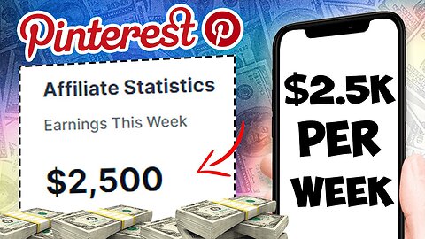 How To Make $2,500 Per Week on PINTEREST Even With ZERO Followers