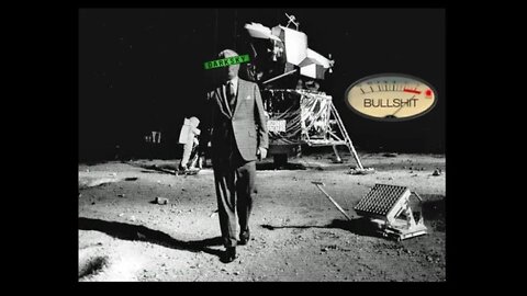 Werner Von Braun and Stanley Kubrick - Moon Landing Hoax Footage