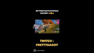 FORTNITE ROYALE VICTORY !!! MY FIRST ONE !!!