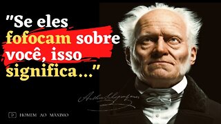 Citações de Arthur Schopenhauer que são conhecidas na juventude para não se arrepender na velhice