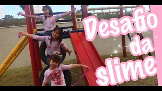 DESAFIO DA SLIME - SLIME CHALLENGE / 3 irmãs demais