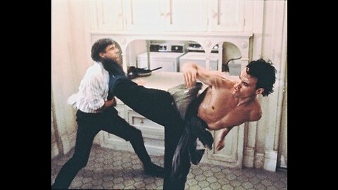 Cross kick Studio Films Brandon Lee Side kick from Rapid Fire