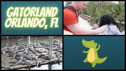 Family time at Gatorland Orlando, FL and a little bit of Gospel fun!