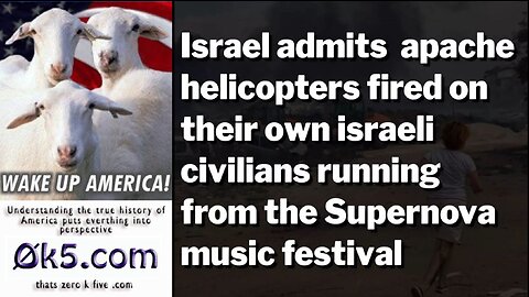 Israel Admits IDF Killed Own Civilians Art Music Festival