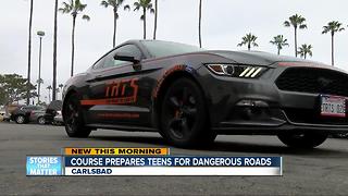 Course prepares teens for dangerous roads