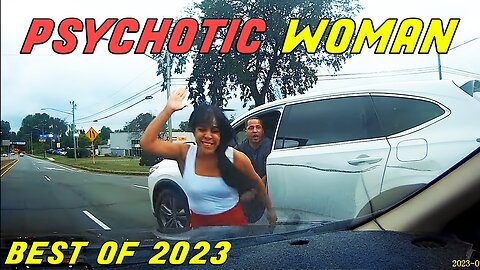 BEST OF ROAD RAGE 2023 | Brake Checks, Karens, Bad Drivers | BEST OF THE YEAR