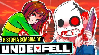 JOGO do UNDERTALE SOMBRIO 😯| HISTORIA UNDERFELL