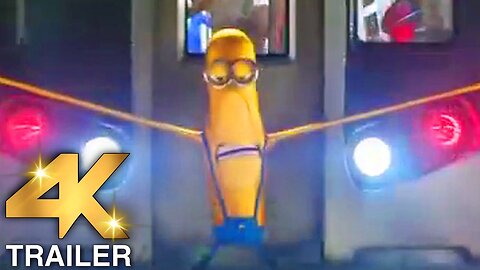 DESPICABLE ME 4 "Mega Minion Tim Stops Train Scene" Trailer (4K ULTRA HD) 2024