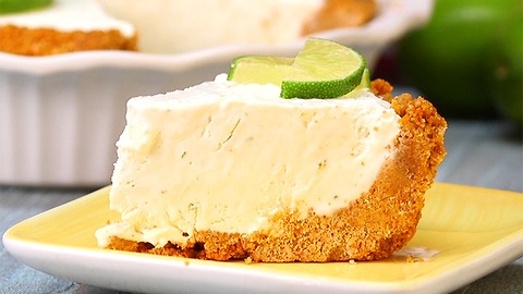 No-Bake Margarita Cheesecake Pie