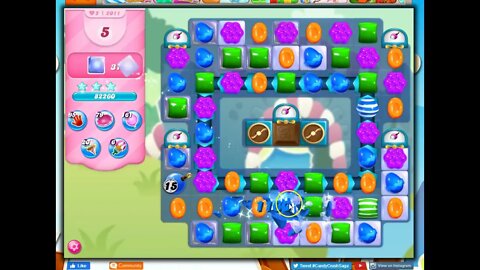 Candy Crush Level 2011 Talkthrough, 22 Moves 0 Boosters