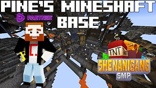 Working On Pine's Maze; I Mean Base! - Shenanigang SMP | Rumble Partner