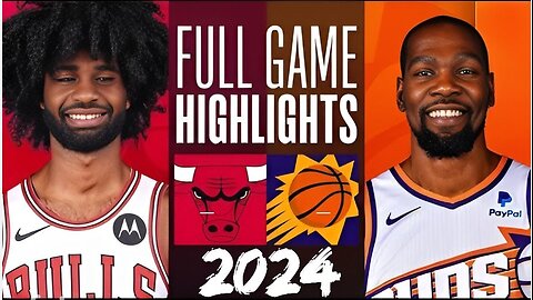 Phoenix Suns vs Chicago Bulls Full Game Highlights | January 22, 2024