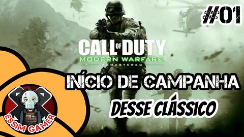 INICIO DA CAMPANHA DO COD MW REMASTERIZADO