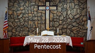 Pentecost - May 28, 2023 - Peace Be with You - John 20:19-23