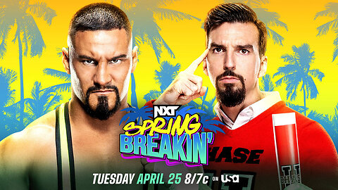 WWE NXT Andre Chase VS Bron Breakker | Kai Wrestling Broadcast