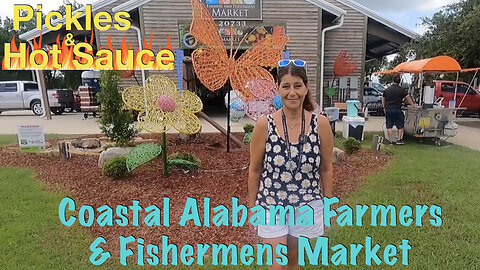 Coastal Alabama Farmers and Fishermans Market, Full Time RV Living