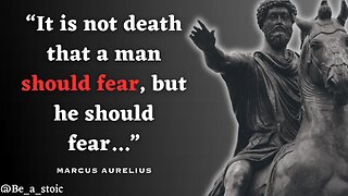 Change Your Life with These Powerful Marcus Aurelius Quotes | Powerful Stoic Quotes | Be a stoic #1