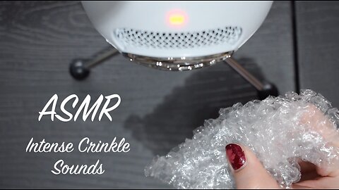 ASMR Intense Crinkle Sounds | Bubble Wrap & More... | (No Talking)