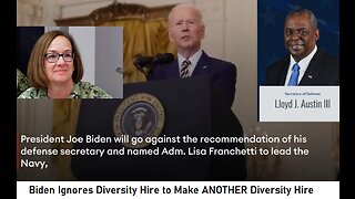Biden Will Name First Woman To Lead A Military Service - Rejecting Pentagon Recommendation