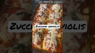 Zucchini Ravioli
