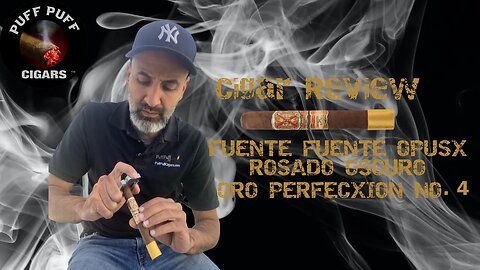 Cigar Review Fuente Fuente OpusX Rosado Oscuro Oro PerfecXion No. 4