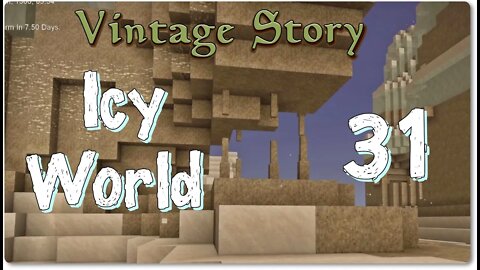 Vintage Story Icy World Permadeath Episode 31: New Areas, New Ruins, New Traders