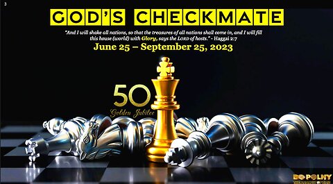 God's Checkmate in September? Bo Polny LIVE. B2T Show Jul 19, 2023