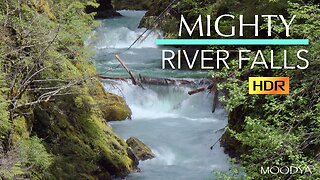 4K HDR Nature Refresh - Harness Powerful Energy - Mighty River Falls