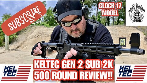 KELTEC SUB 2000 GEN 2 9MM 500 ROUND REVIEW! DOES IT HOLD UP?