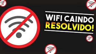 Como RESOLVER WiFi DESCONECTANDO SOZINHO no CELULAR - PASSO A PASSO